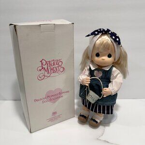 VTG Precious Moments Judy with Milk Pail Doll 12in‎ #1391 1998